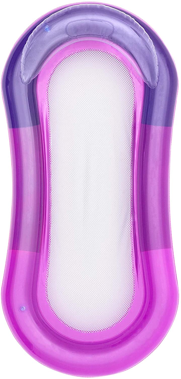 Bestway Aqua Louinge Luftmatratze Hängematte, 160 x 84 cm rosa