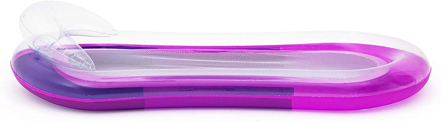 Bestway Aqua Louinge Luftmatratze Hängematte, 160 x 84 cm rosa