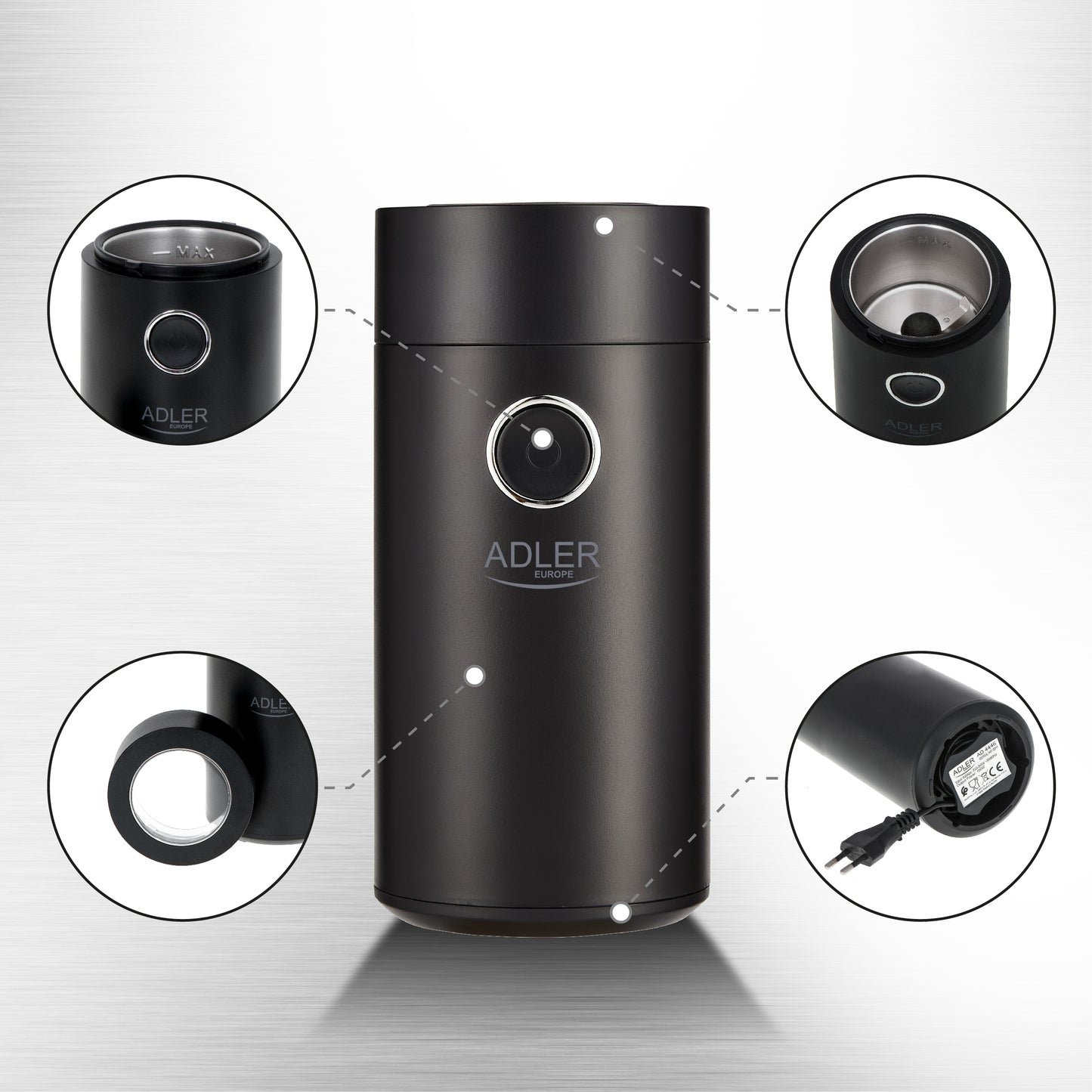Adler Kaffeemühle AD4446BS