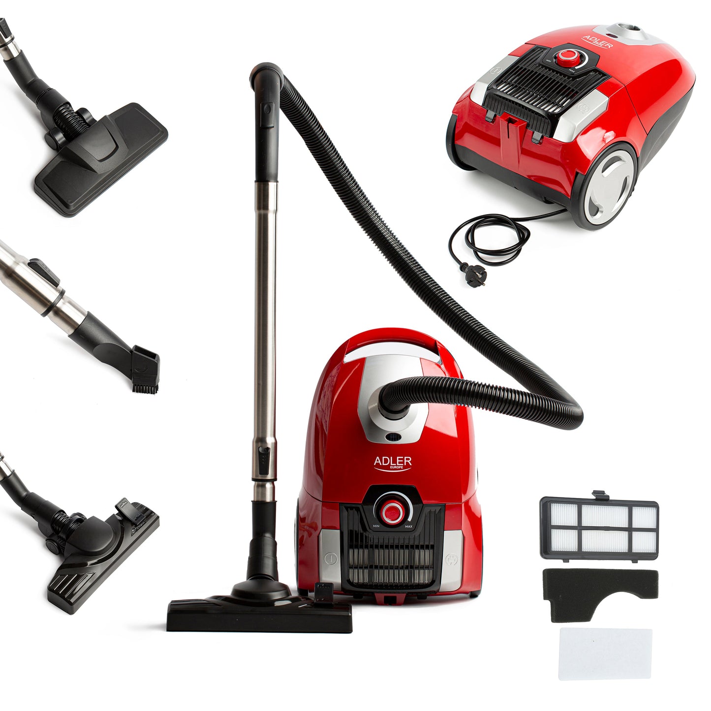 Adler Superleiser Staubsauger AD7041