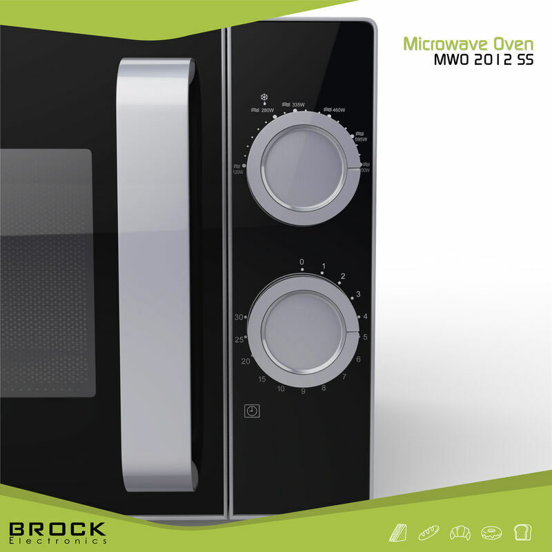 Brock Mikrowelle MWO2012SS