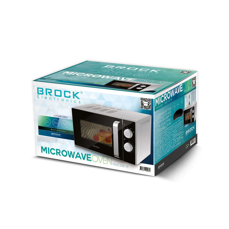 Brock Mikrowelle MWO2012SS