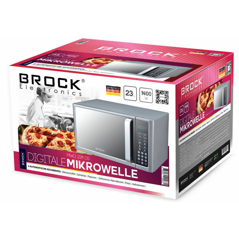 Brock Mikrowelle 23L MWO2311DS