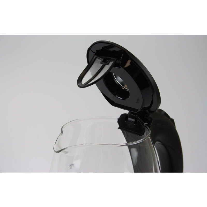 Brock Wasserkocher Glas 1,7L WK2102BK