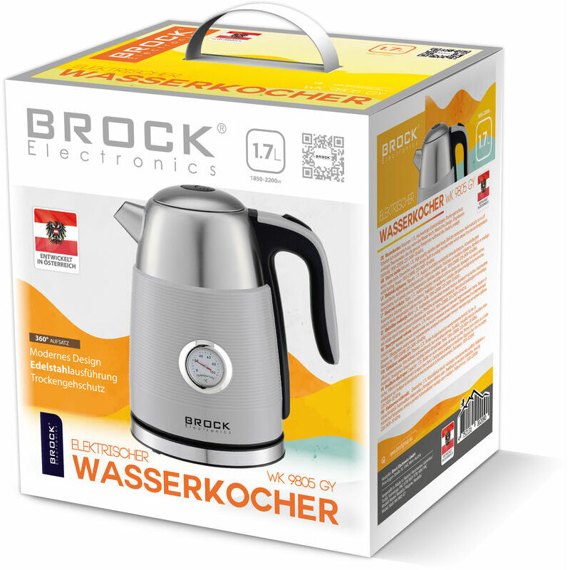 Brock Wasserkocher 1,7L WK9805GY