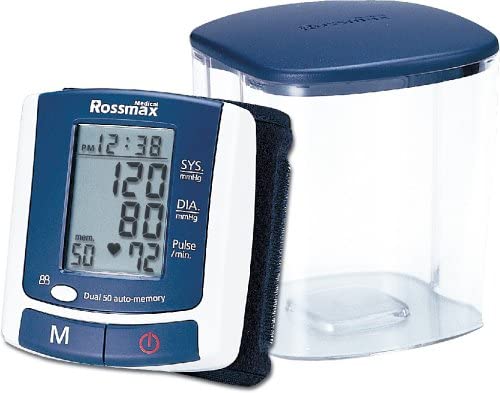 Rossmax Blutdruckmessgerät Handgelenk 10090, 2 Personen je 50 Speicher